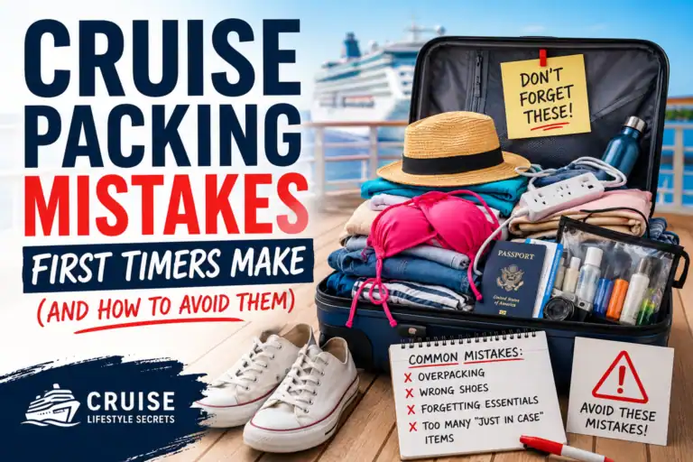 Cruise packing mistakes first timers make