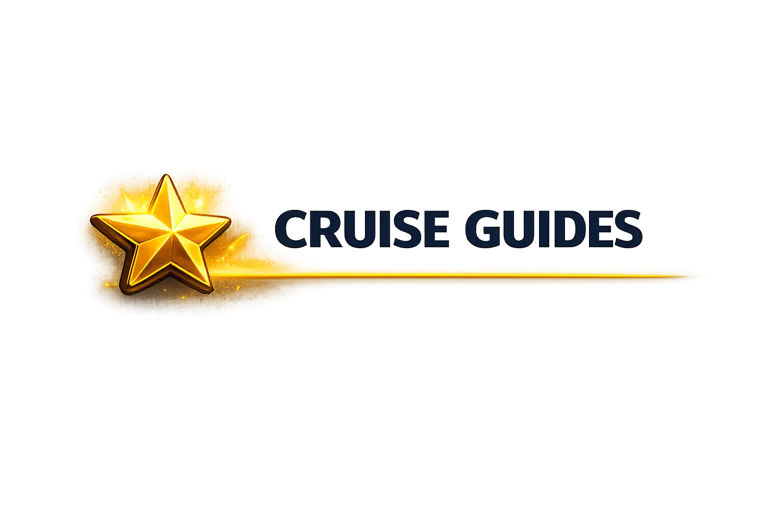 Cruise Guides section header with gold star icon