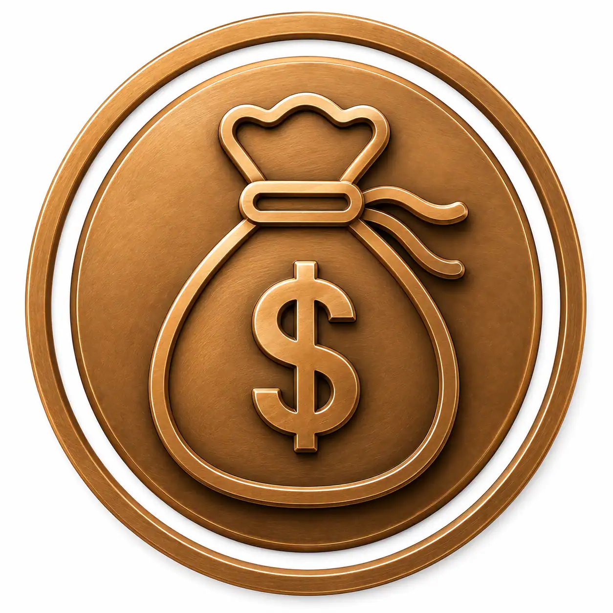 Money Saver money bag icon