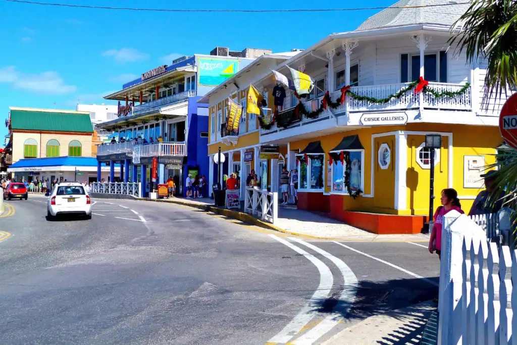 George Town Grand Cayman near the cruise port