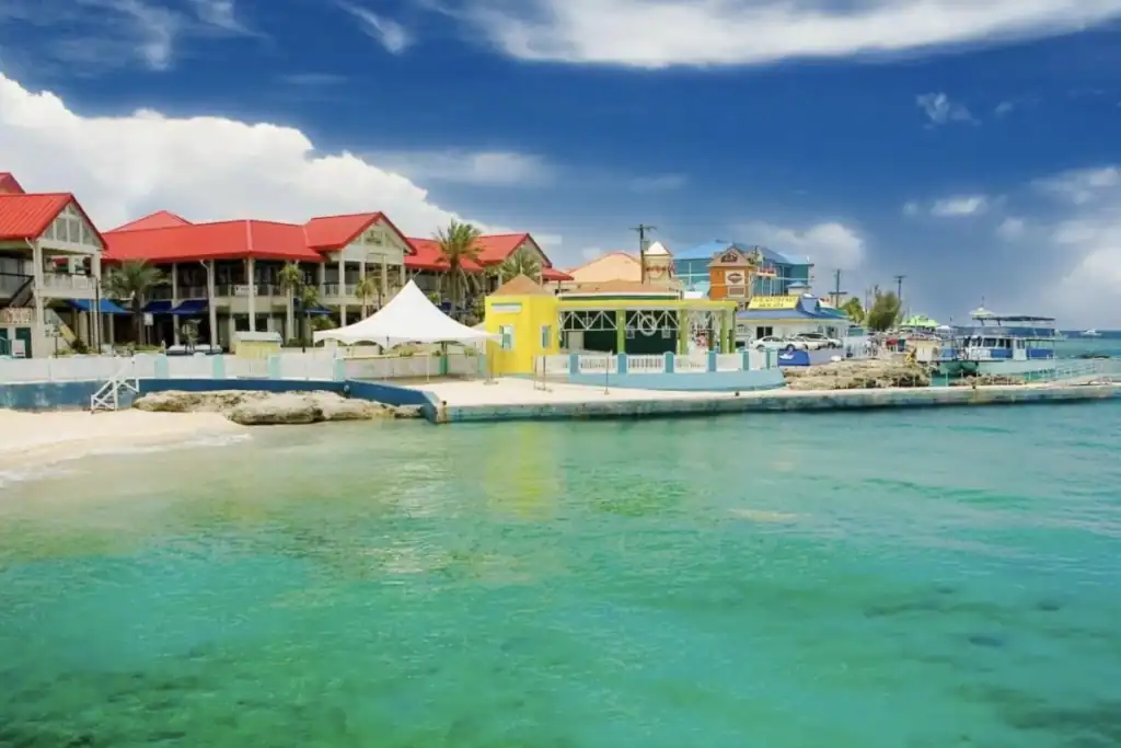 Grand Cayman cruise port waterfront in George Town