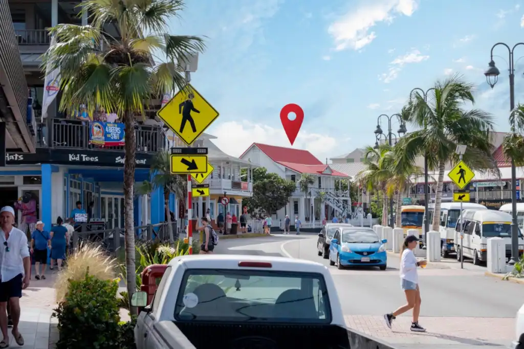 Historic George Town Grand Cayman near the cruise port
